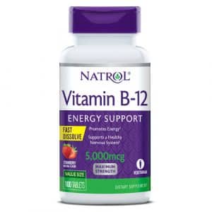 NATROL Vitamin B12 5000mcg Fast Dissolve Tablet