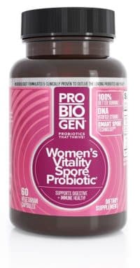 Women's Vitality Spore Probiotic bottle