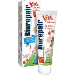 tube of biorepair kids toothpaste