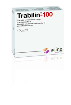 box of trabilin ampules