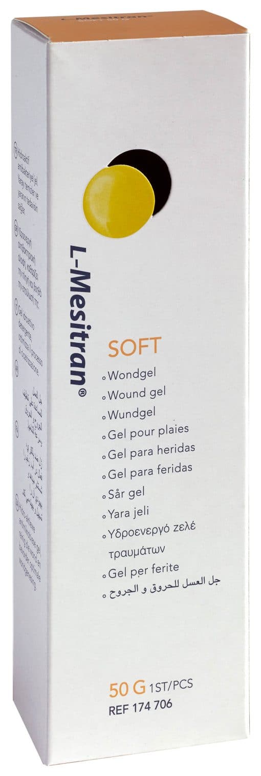 box of l mesitran soft 50g