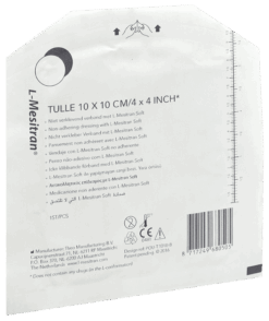l mesitran tulle pouch