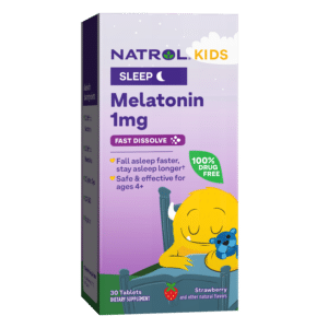 Kids Melatonin 1mg Fast Dissolve Tablets