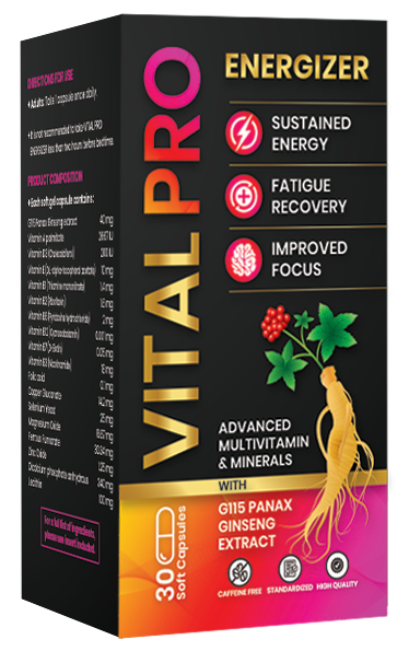 Vital Pro Energizer Soft Capsules
